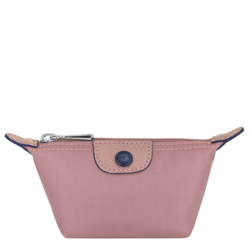 Petit Porte monnaie en cuir porte cles noir Cheval bleu rose